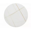 Комплект SIGNAL FERRANTE B (2 стола журнальных) белый мрамор/черный мрамор/черный мат